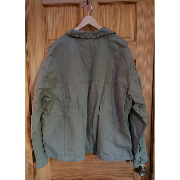 Vintage Columbia Canvas Jacket Mens XXL Utility Chore Barn Workwear Green Cotton - Picture 9 of 16